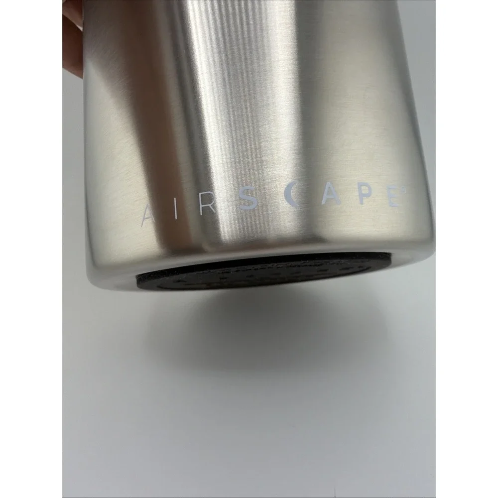 Airscape Stainless Steel Coffee Canister Food Storage Container US Patented